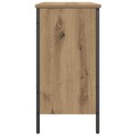 vidaXL Armoire lavabo chêne artisanal 60x30x60 cm bois d'ingénierie