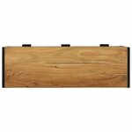 vidaXL Meuble TV Marron 100 x 35 x 50 cm Bois d'acacia massif