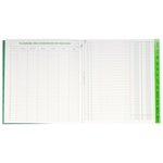 Piqûre 21x19cm échéancier tracé journal 80 pages EXACOMPTA