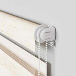 vidaXL Store zèbre beige marbré largeur du tissu 145 9 cm polyester