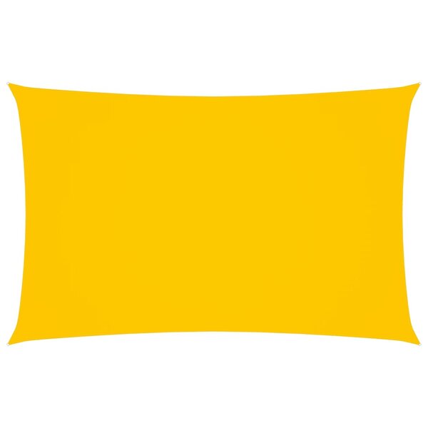 Vidaxl voile de parasol tissu oxford rectangulaire 3x6 m jaune