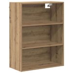 vidaXL Haut Armoire Chêne artisanal 69 5 x 34 x 180 cm