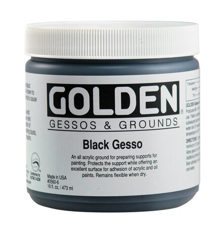 Black Gesso (Noir) 473 ml