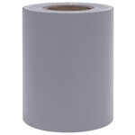 vidaXL Écrans d'intimité de jardin 4 Pièces PVC 35x0 19 m Gris clair mat