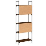 vidaXL Bibliothèque à 5 niveaux chêne marron 60 5x24x166 5 cm