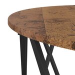 vidaXL Table basse Bois ancien 80 x 80 x 42 cm