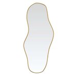 vidaXL Miroir mural Doré 90x40 cm