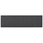 vidaXL Tapis de couloir Anthracite 50x200 cm