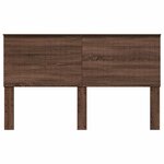 vidaXL Tête de lit Chêne brun 160 cm Bois d'ingénierie