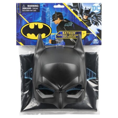 Dc comics batman - cape + masque batman - 6060825 costume déguisement et  accessoires enfant - univers héros jeu jouet enfant 3 et + - La Poste