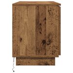 vidaXL Meuble TV Bois ancien 100x38x49 cm Bois d'ingénierie