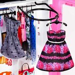 BARBIE Barbie et son Dressing de Reve - GBK12 - Coffret Poupée Mannequin - 3 ans et +