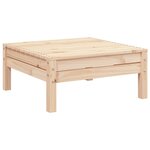 vidaXL Repose-pied de jardin bois de pin massif