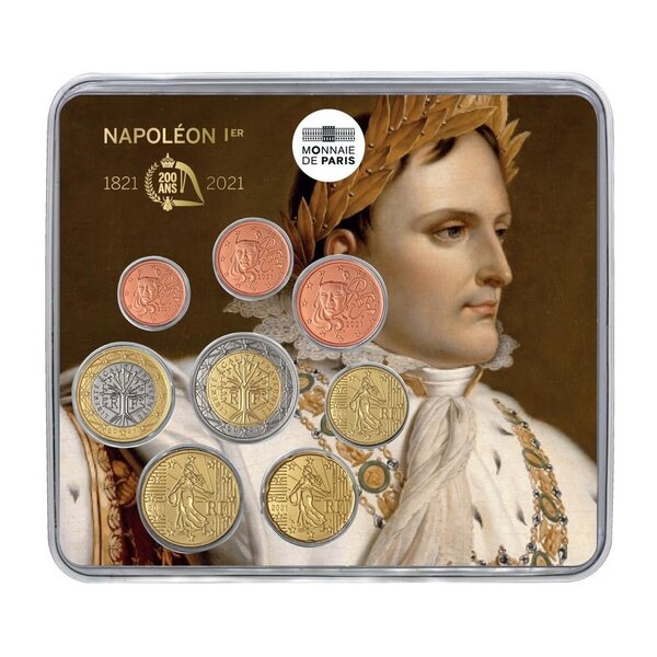Mini-set série euro BU France 2021 – Napoléon