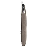 vidaXL Tête de lit suspendue Avec lumière LED Gris PU antique