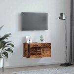 vidaXL Armoire Murale Bois ancien 60 x 36 5 x 35 cm Bois d'ingénierie