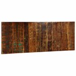 vidaXL Tête de lit multicolore 140 cm bois massif récupération