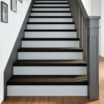 vidaXL Marches d'escalier 16 Pièces marron foncé 90x25x2 cm chêne massif
