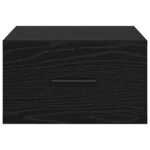 vidaXL Cabinet de chevet Chêne noir 35 x 35 x 20 cm Bois d'ingénierie