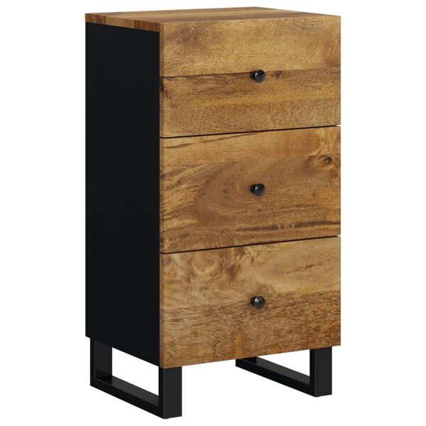 vidaXL Buffet avec 3 tiroirs 40x33 5x75 cm bois massif de manguier