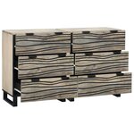 vidaXL Buffets avec tiroir Autre avec stockage 2 Pièces Blanc 60 x 33 5 x 75 cm