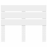 vidaXL Tête de lit Blanc 135 cm Bois d'ingénierie