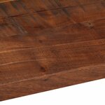 vidaXL Dessus de table 120x70x2 5cm rectangulaire bois massif récupéré