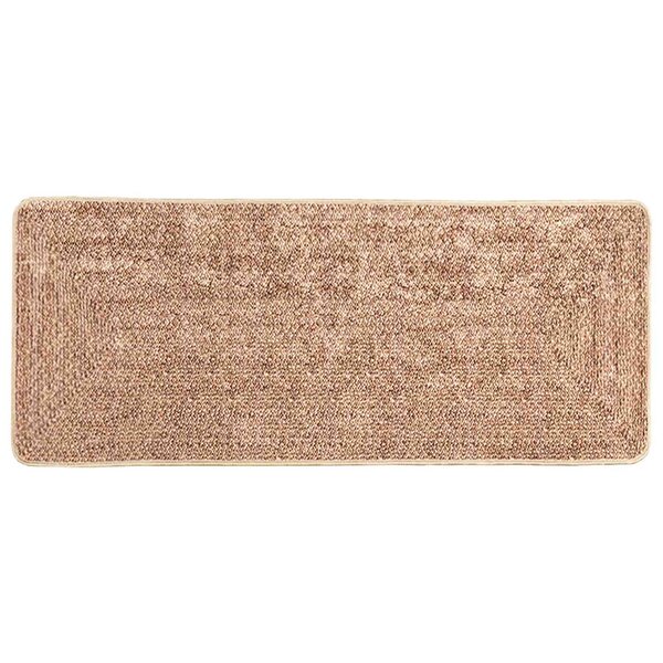 vidaXL Coureur de Tapis MARSA Jaune 50 x 100 cm Polyester et PVC