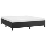 vidaXL Cadre de lit sans matelas noir 160x200 cm similicuir