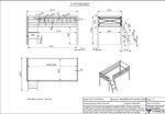 Scott Lit Mezzanine et Rideau Princess Inclus