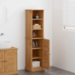 vidaXL Ensemble de mobilier de salle de bain avec étagère VIGO