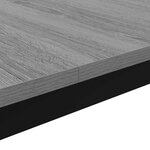 vidaXL Table basse Gris Sonoma 60 x 60 x 36 cm Bois d'ingénierie