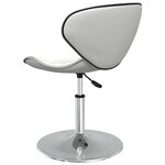 vidaXL Chaises à manger lot de 4 blanc similicuir