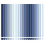 vidaXL Auvent Rétractable Bleu et Blanc 350 x 250 cm Tissu et Métal