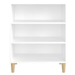 vidaXL Buffet blanc 57x35x70 cm bois d’ingénierie