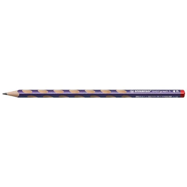 Crayon graphite easygraph 's' - r  violet métallique stabilo