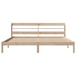 vidaXL Cadre de lit sans matelas 180x200 cm bois massif de pin