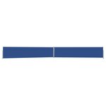 vidaXL Auvent latéral rétractable de patio 140x1200 cm Bleu