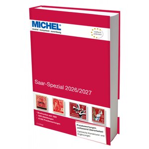 Catalogue de cotation Michel spécialisé timbres de Sarre 2026/2027.
