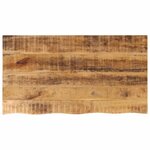 vidaXL Dessus de table 110x60x3 8cm bord vif bois massif manguier brut