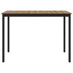 vidaXL Table de salle à manger / Table de repas Bois d'ingénierie