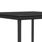 vidaXL Ensemble à manger de jardin 3 Pièces coussins résine tressée acier