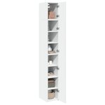 vidaXL Armoire de rangement mince blanc 30x42 5x225 cm