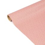 Rouleau Kraft 70g Tiny 5m x 35cm Fleurs roses - Rose CLAIREFONTAINE