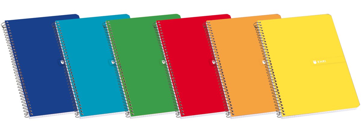 Cahier Spirale Classmate Pulse 180 Pages – 29,7 X 21 Cm, Couverture Souple, Sans Lignes