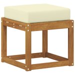 vidaXL Banc de Jardin Bois d'Acacia Massif Naturel