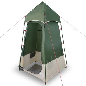 vidaXL Tente de toilette vert imperméable