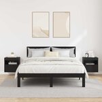 vidaXL Meubles TV muraux 2 Pièces Chêne noir 40 x 30 x 40 cm