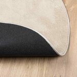 vidaXL Tapis Beige 80 x 150 cm Polyester