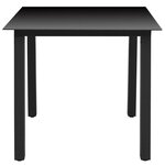 vidaXL Ensemble à dîner de jardin avec coussins 3 Pièces poly rotin brun